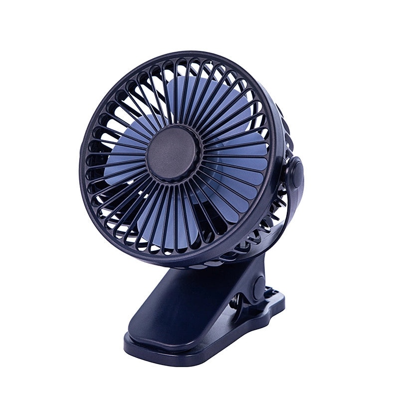 Portable Rechargeable Clip Fan with Rotating Head and Large Airflow | Home Appliances Fans