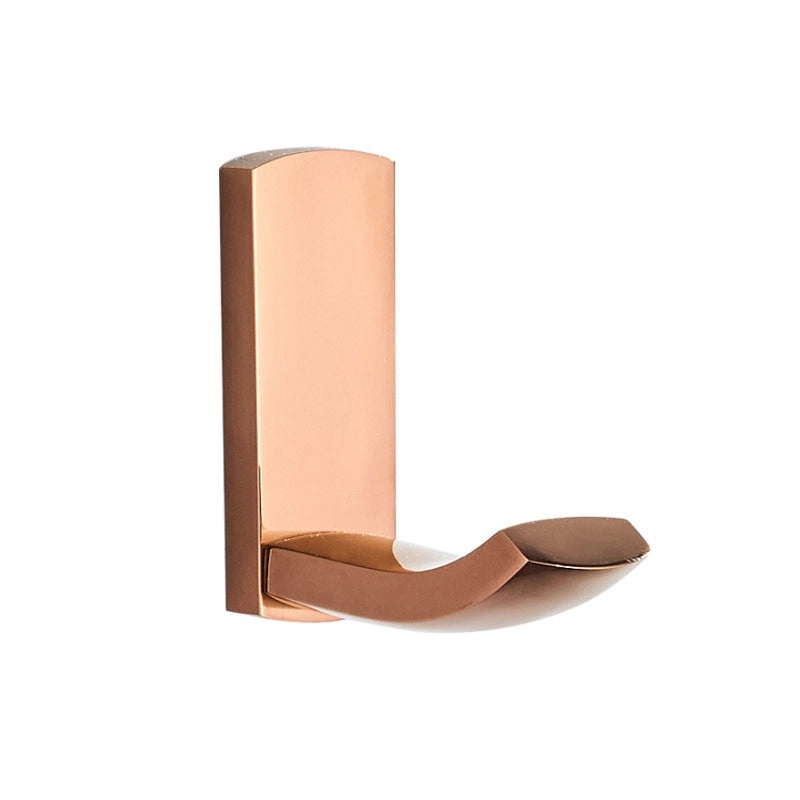 Rose Gold Copper Bathroom Wall Hook Small Pendant Towel Holder Simple Design|Bathroom Accessories