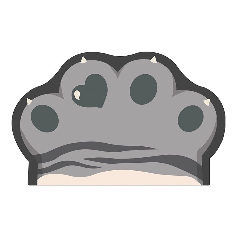 Absorbent Diatom Mud Bathroom Mat Non-slip Soft Floor Mat Toilet Door Rug Cute Cat Claw Design|Home & Living Bath Rugs