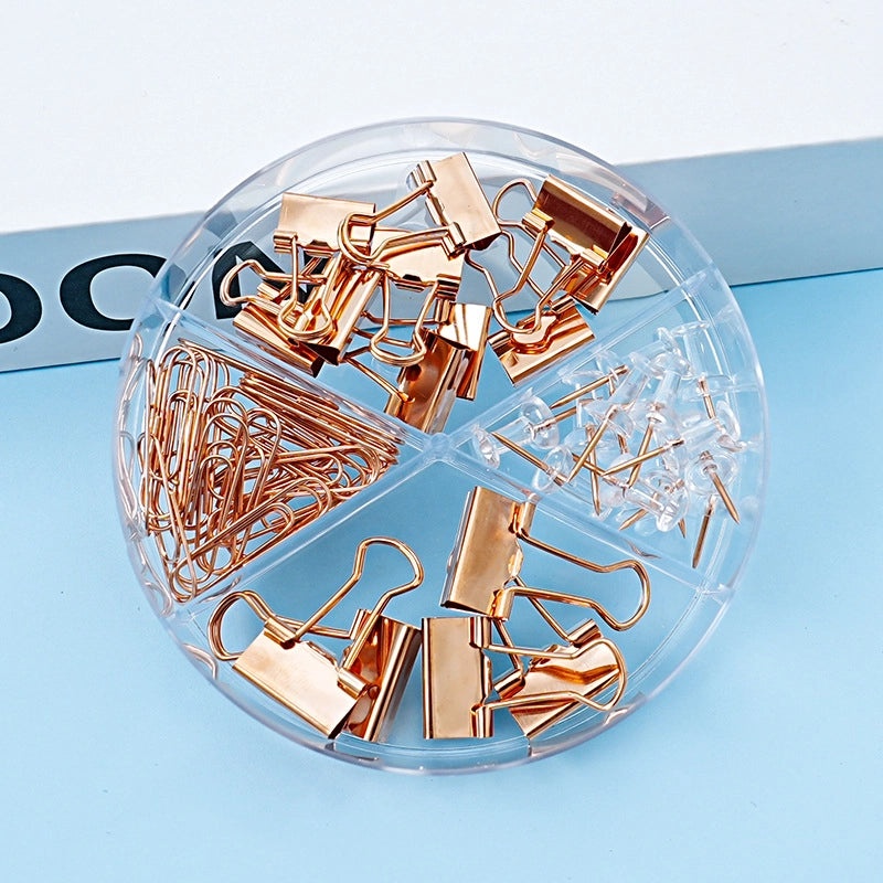 Minimalist Solid Color Metal Paper Clip Long Tail Casual Hair Accessory|Hair Accessories