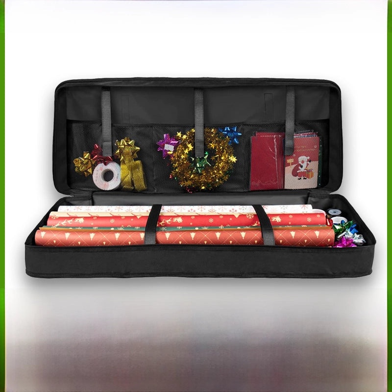 Durable Tear-Resistant Christmas Gift Storage Bag with Adjustable Velcro | Home Storage & Organization