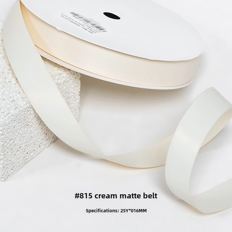 Yao Ming Han Style Milk Silk Ribbon Bow Hair Accessory Korean Full-matte Floral Packaging Belt|Hair Accessories