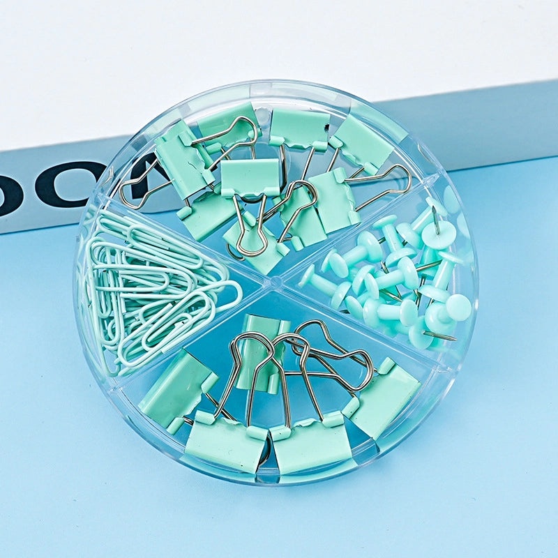 Minimalist Solid Color Metal Paper Clip Long Tail Casual Hair Accessory|Hair Accessories