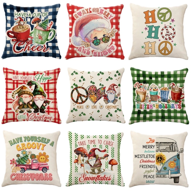 Festive Christmas Couch & Sofa Decorations for Holiday Home | Holiday Home Decor