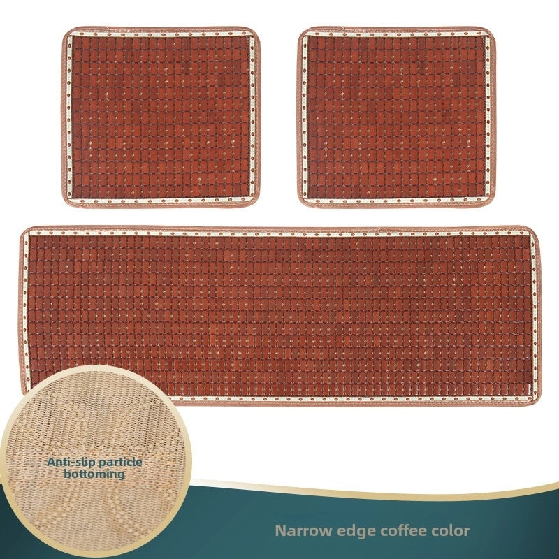 Car Bamboo Mahjong Summer Seat Cushion Breathable Cool Mat for Car | Car Accessories