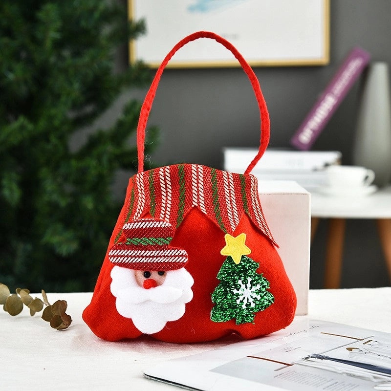 Nordic Christmas Gift Bags Santa Snowman Elk Party Decorations | Christmas Party Supplies