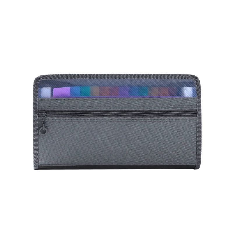 Minimalist Geometric Solid Color PP Folder for School and Office Use | Stationery & Office Supplies