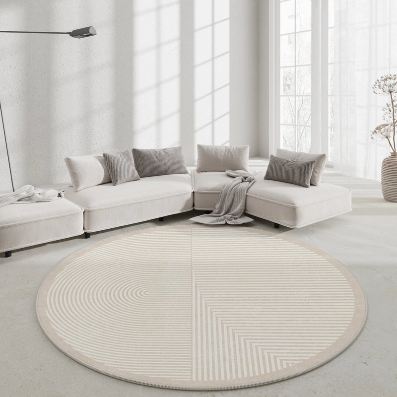 Quiet Round Carpet for Swivel Chairs - Soundproof, Non-Slip Floor Mat for Office, Study, Computer & E-Sports|Home & Office Accessories