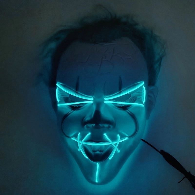 Halloween Grimace Hip-Hop Style Plastic Party Mask|Party Accessories & Masks