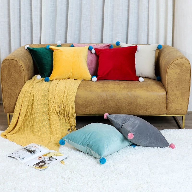 Solid Color Minimalist PP Cotton Pillow Covers for Classic Style|Home Decor & Bedding