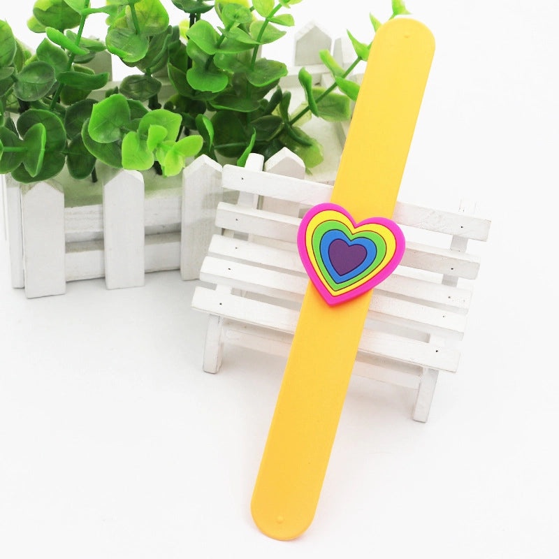 Minimalist Smile Face Heart Silica Gel Bracelet for Everyday and Festival Wear|Accessories & Jewelry