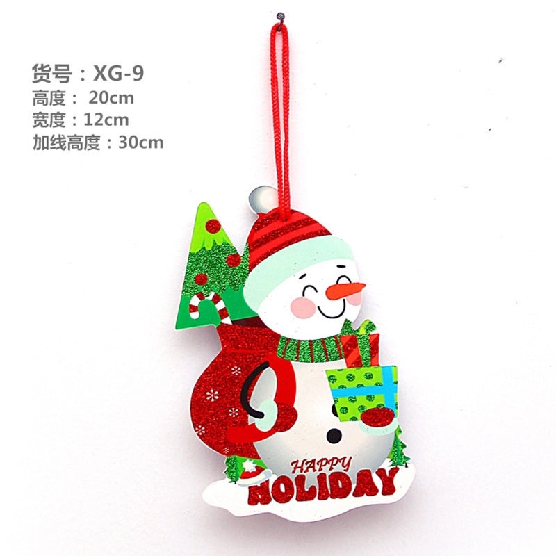 Christmas Cartoon Style Minimalist Pendant Necklace Simple Cute Jewelry|Jewelry Accessories
