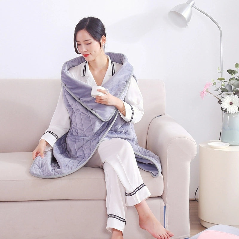 Cozy Solid Color Electric Throw Blanket for Bedding|Home Textiles & Bedding