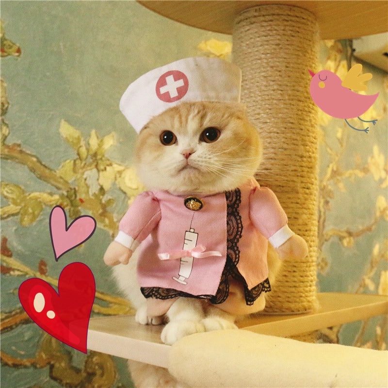 Funny Pet Police Costume for Cats|Pet Costumes