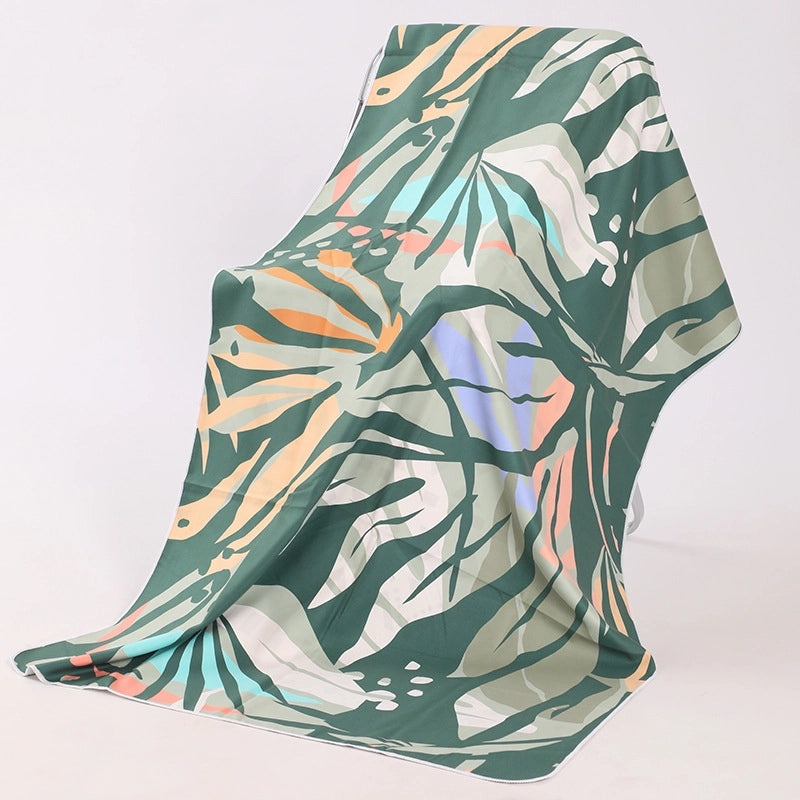 Underwater Animal Print Double-Sided Velvet Polyester Bath Towel | Bath & Beach Towels