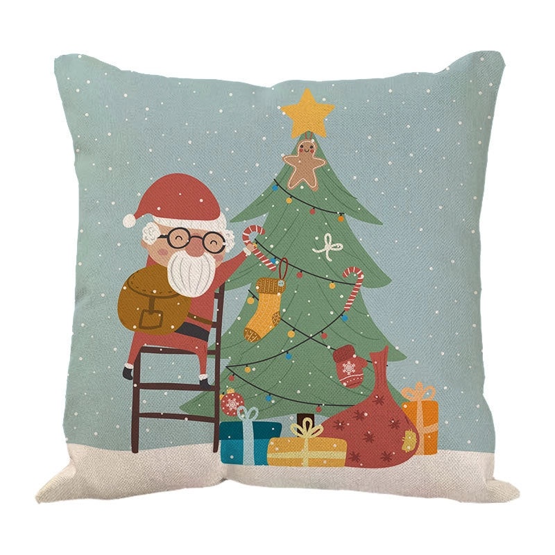 Festive Christmas Couch & Sofa Decorations for Holiday Home | Holiday Home Decor