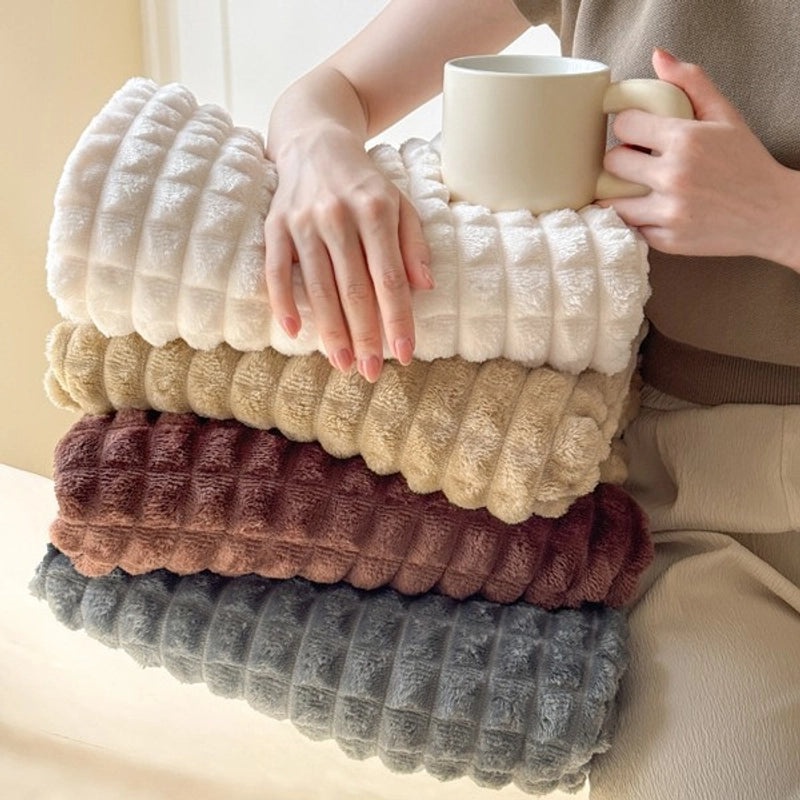 Elegant Solid Color Polyester Blanket Wall Art for Home Decor|Home Decor & Wall Art