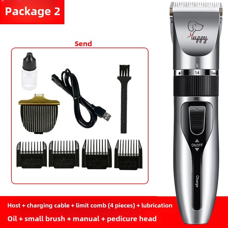 Pet Electric Hair Clipper Set for Dogs and Cats | Pet Grooming Tools