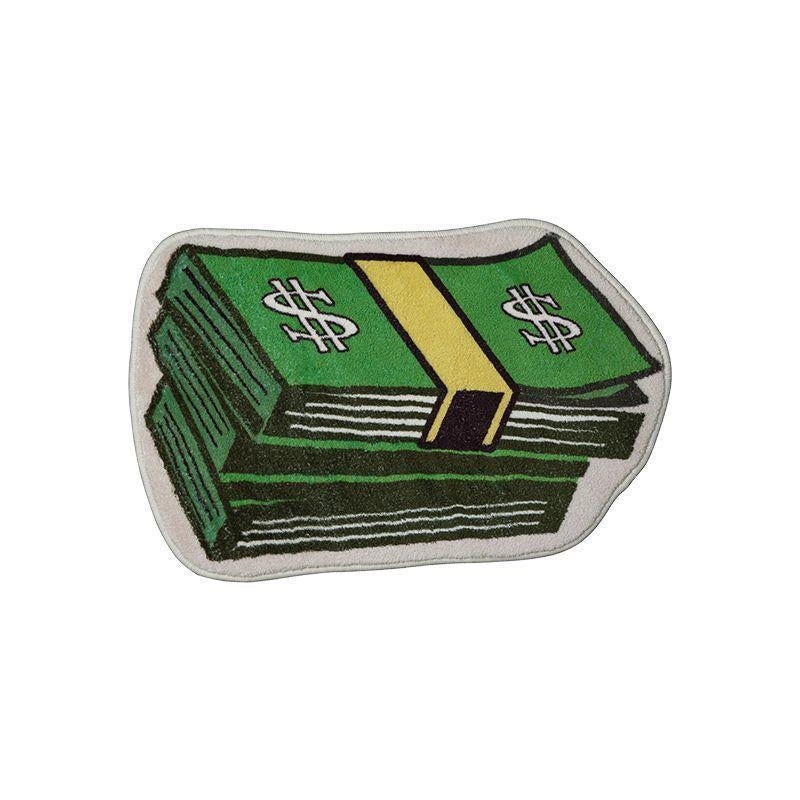 Dollar Bill Rug Floor Mat for Living Room Sofa Coffee Table Computer Chair Easy-Care Soft Carpet|Home Decor Rugs