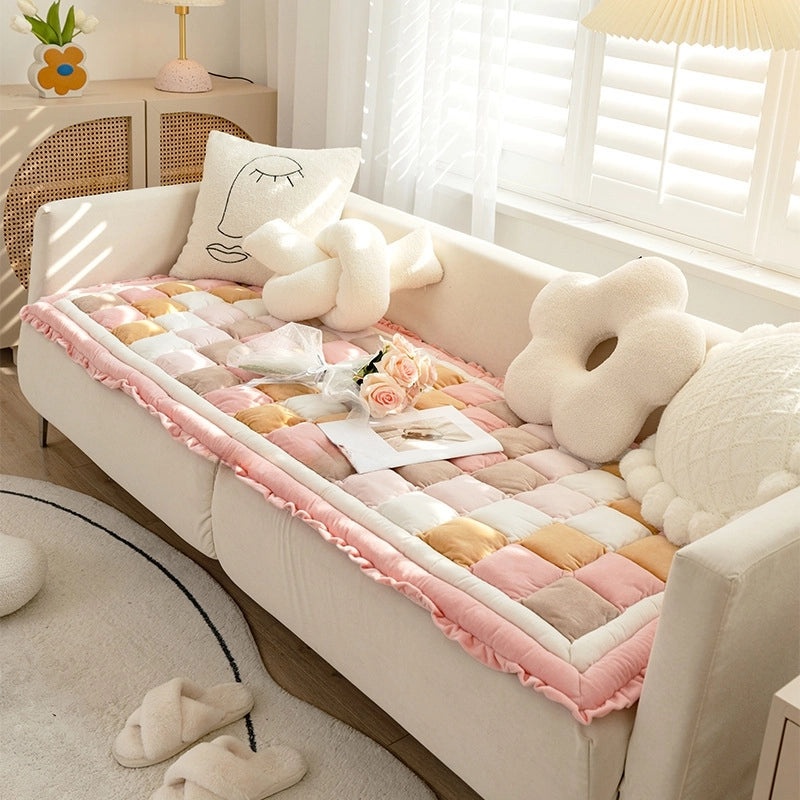 Korean Style Non-slip Sofa and Bay Window Mat for Bedroom Tatami and Children's Crawling Floor Mat|Home Textiles