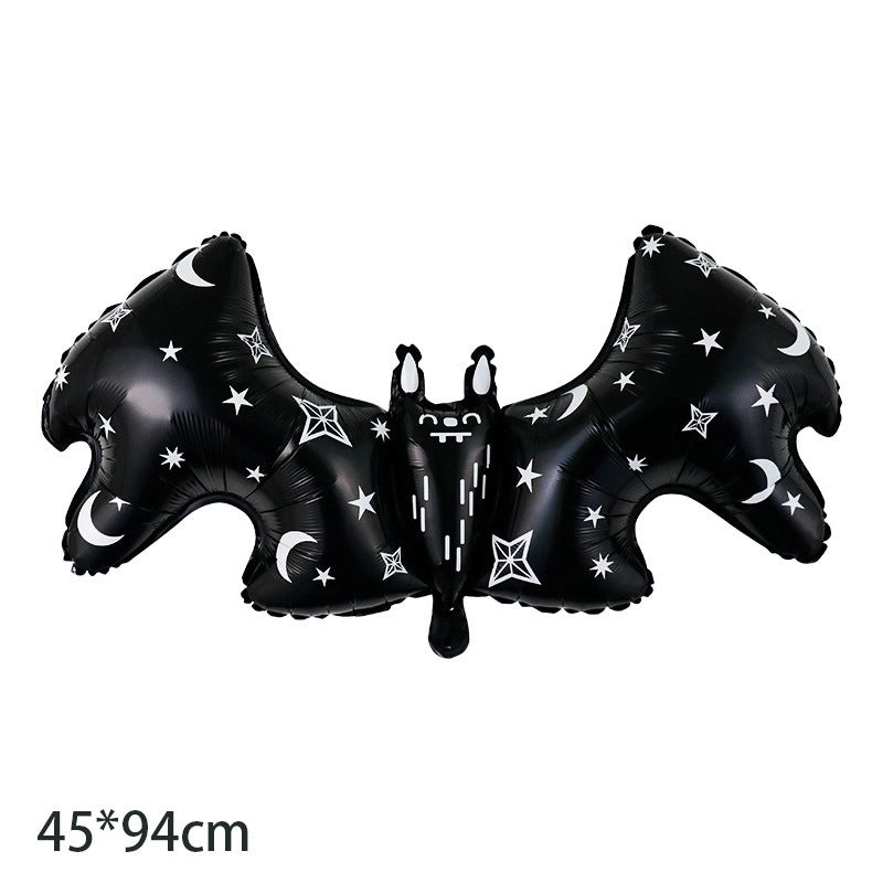 Halloween Hip-Hop Ghost Pattern Aluminum Foil Balloons for Party Festival Decoration|Party Supplies Balloons