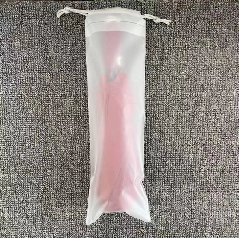 Simple Solid Color PEVA Storage Bag for Organizing Home Essentials|Storage & Organization