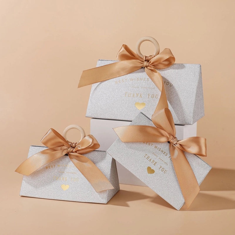 Elegant Wedding Bow Knot Gift Bags|Wedding Accessories