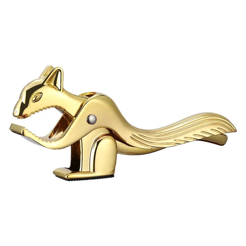 Squirrel Walnut Cracker Multifunctional Zinc Alloy Nut Shell Opener Pliers Nut Clip | Kitchen Tools & Gadgets