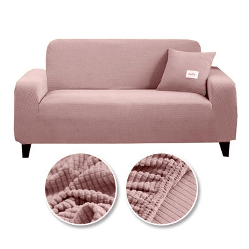 European Style Elastic Sofa Cover Full Dust-Proof Fabric Slipcover for Single and Double Sofas|Home Decor & Furniture Accessories