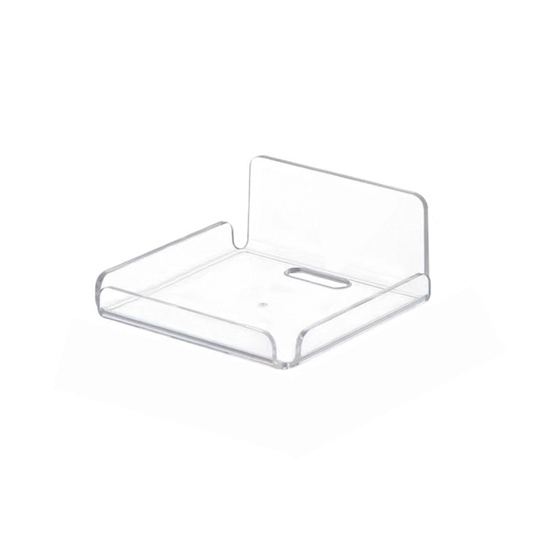 Japanese-style Round Seamless Wall-mounted Camera Bracket Multi-functional Nail-free Small Storage Rack|Home Security Accessories