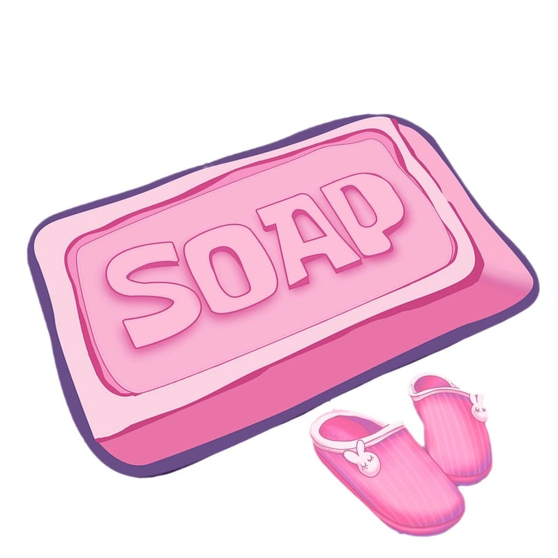 Casual Vacation Printed Polyester Floor Mat for Bathroom Use|Home Decor & Bathroom Accessories