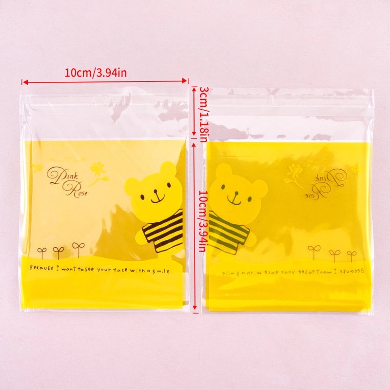 Adorable Animal-Themed Plastic Food Storage Bags | Kitchen & Dining Accessories