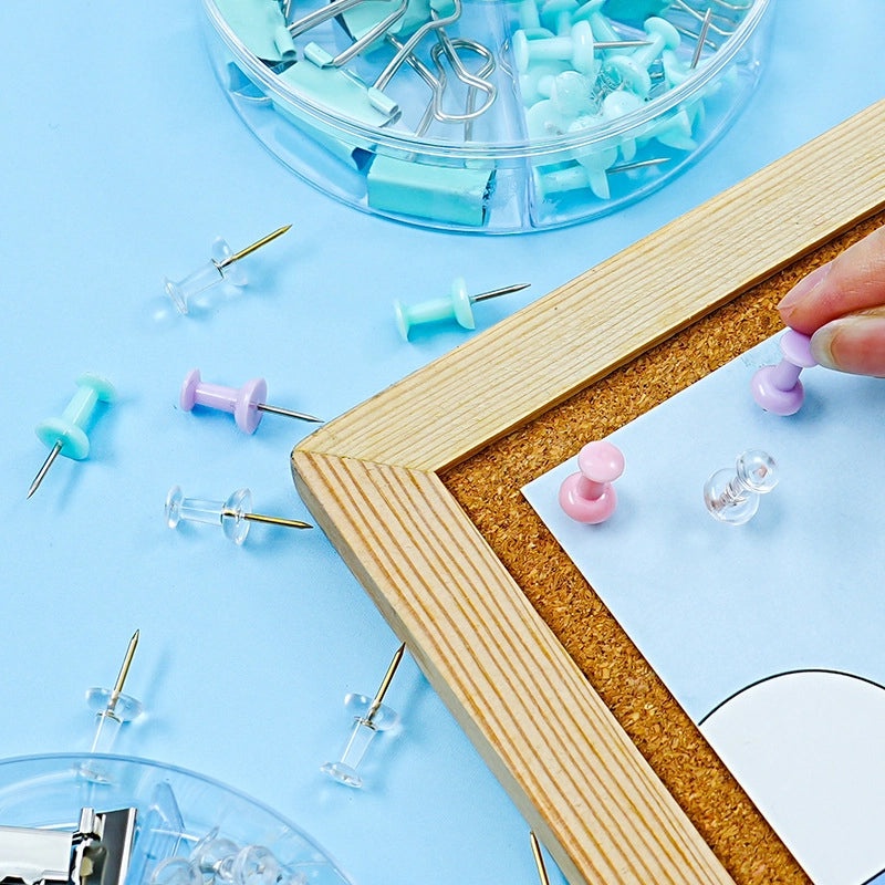 Minimalist Solid Color Metal Paper Clip Long Tail Casual Hair Accessory|Hair Accessories