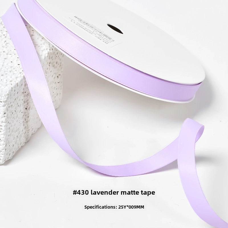 Yao Ming Han Style Milk Silk Ribbon Bow Hair Accessory Korean Full-matte Floral Packaging Belt|Hair Accessories