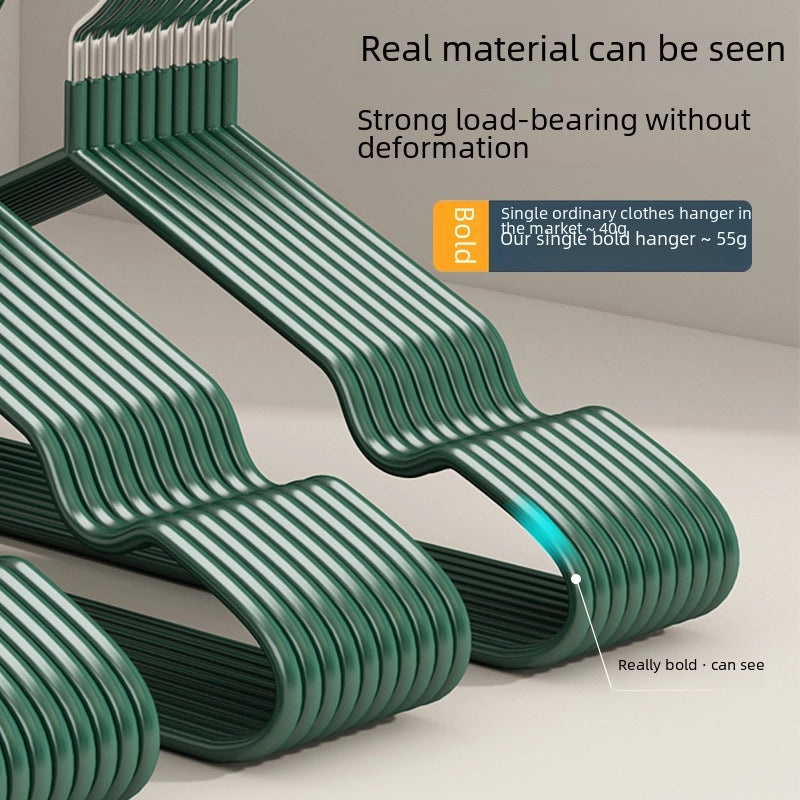 Thickened Plastic Coated Non-slip Clothes Hanger for Adults and Children|Home & Kitchen/Hangers & Closet Storage