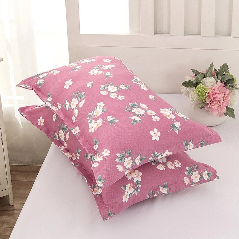 Soft Skin-friendly 100% Cotton Pillowcase for Children and Students | Home & Bedding