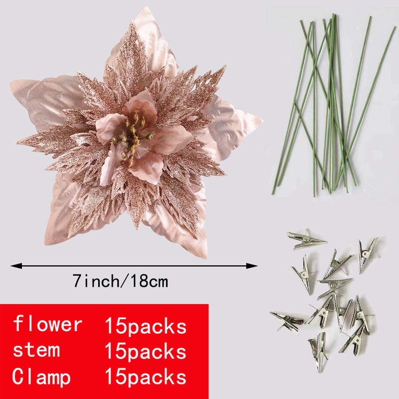 Festive Minimalist Floral Decoration for Christmas Party|Holiday Party Decorations