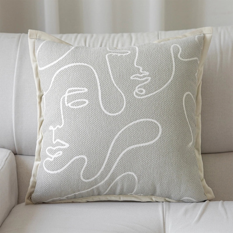 Light French Style Nordic Decorative Sofa Pillowcase for Living Room Bedside Cushion|Home Decor Pillows