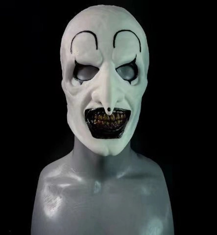 Gothic Halloween Clown Emulsion Mask for Festival Party | Halloween Masks & Party Accessories