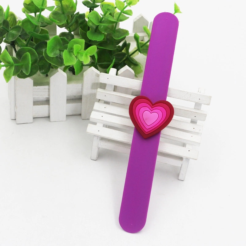 Minimalist Smile Face Heart Silica Gel Bracelet for Everyday and Festival Wear|Accessories & Jewelry