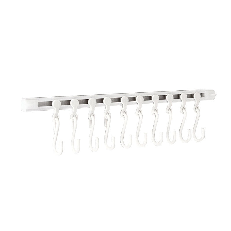 Minimalist Solid Color Plastic Hooks for Casual Use|Home Organization & Storage Accessories
