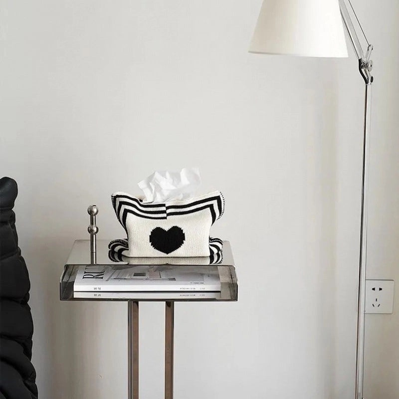 Nordic Lattice Heart Tulip Pattern Polyester Food Storage Containers|Kitchen Storage & Organization