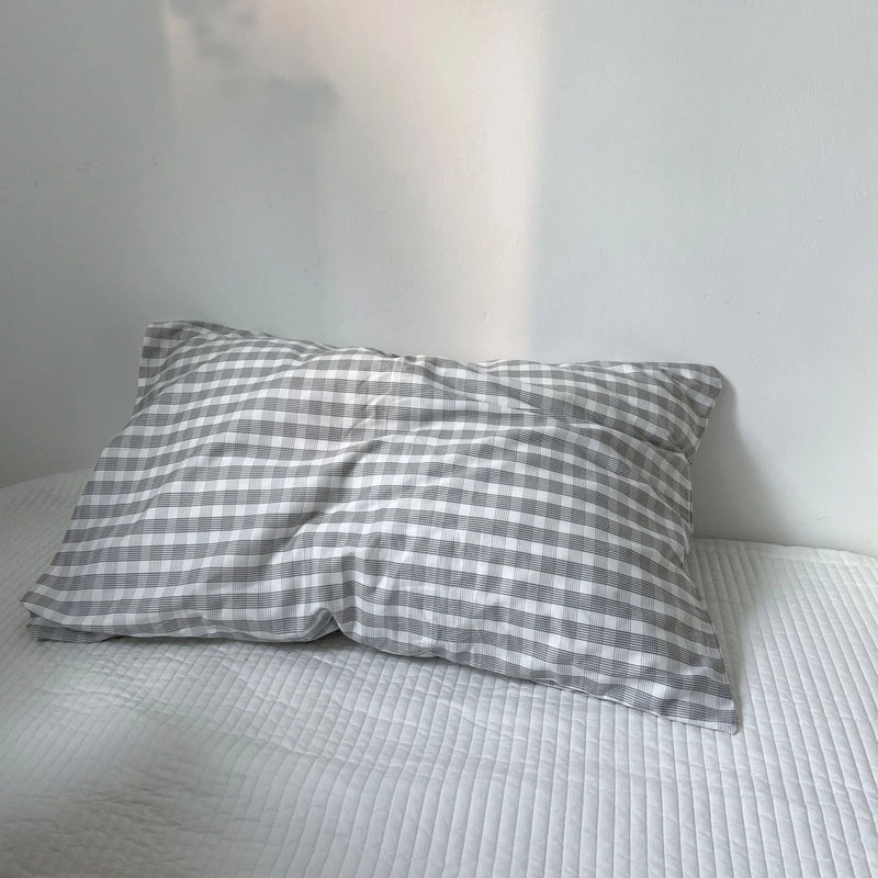 Pure Cotton Pillowcase Pair 48x74cm Soft Pillow Core Liner Cover | Home Textiles Bedding