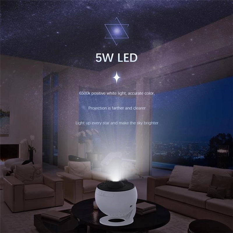 Starry Sky Projector Lamp with 13 Films HD Night Light Bedroom Ceiling Decorative Lamp|Home Decor & Lighting