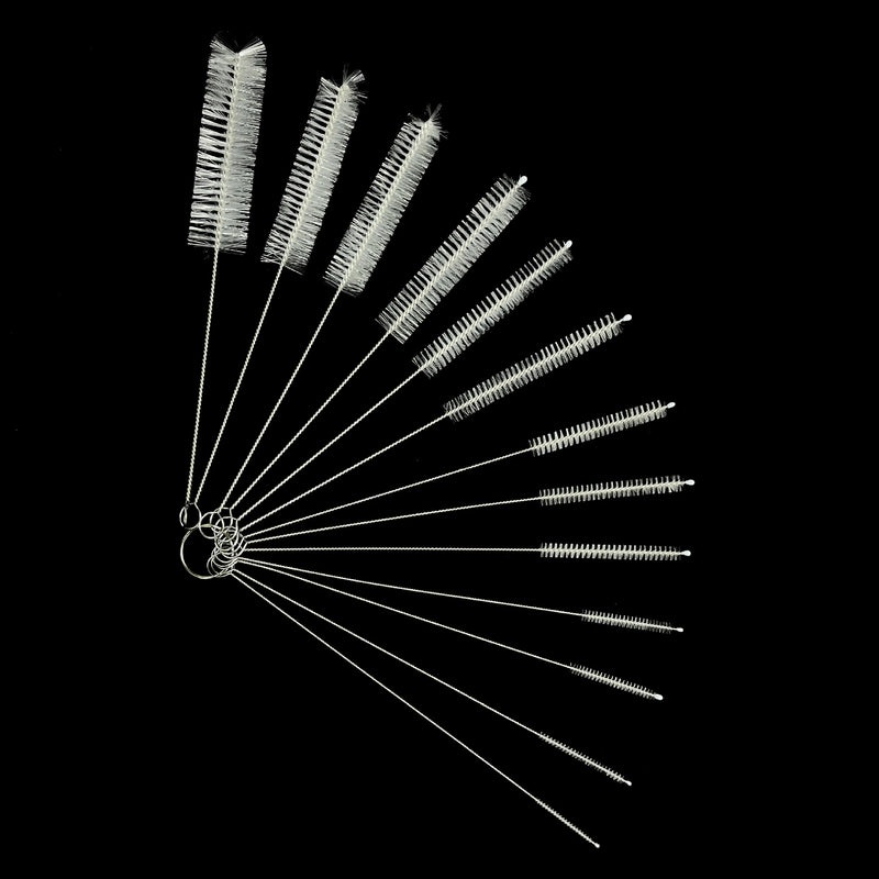 304 Stainless Steel Test Tube Brush Set 10/12/13 Pc | Laboratory Cleaning Brushes