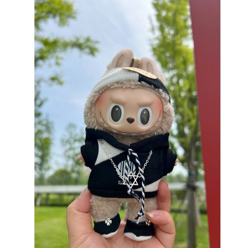 17cm Vinyl Blind Box Doll Pendant for Trendy Vest Sweater Suit | Fashion Accessories