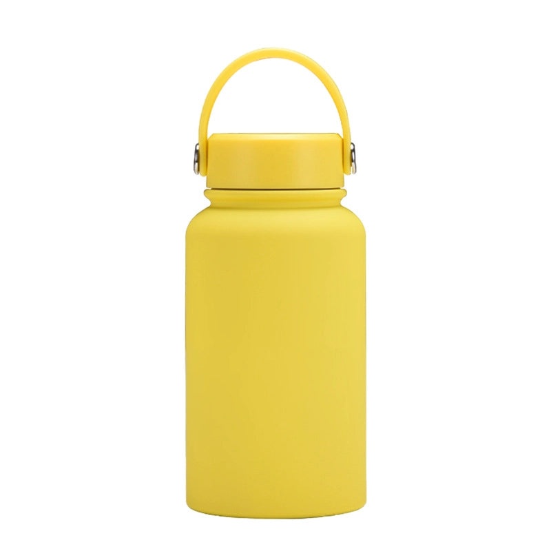 Stainless Steel Water Bottle Single Piece Casual Solid Color | Drinkware & Hydration