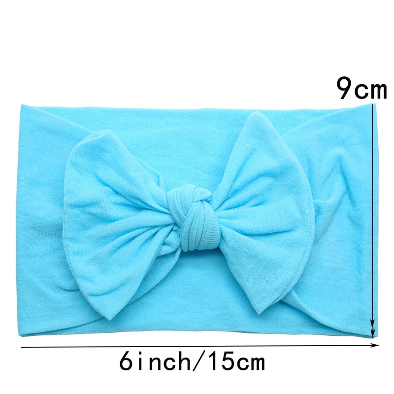Classic Bow Knot Nylon Baby Headband|Baby Accessories