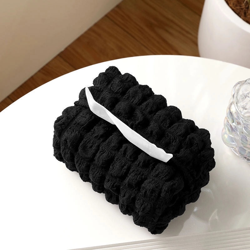 Minimalist Solid Color Tissue Box Holder|Home Decor