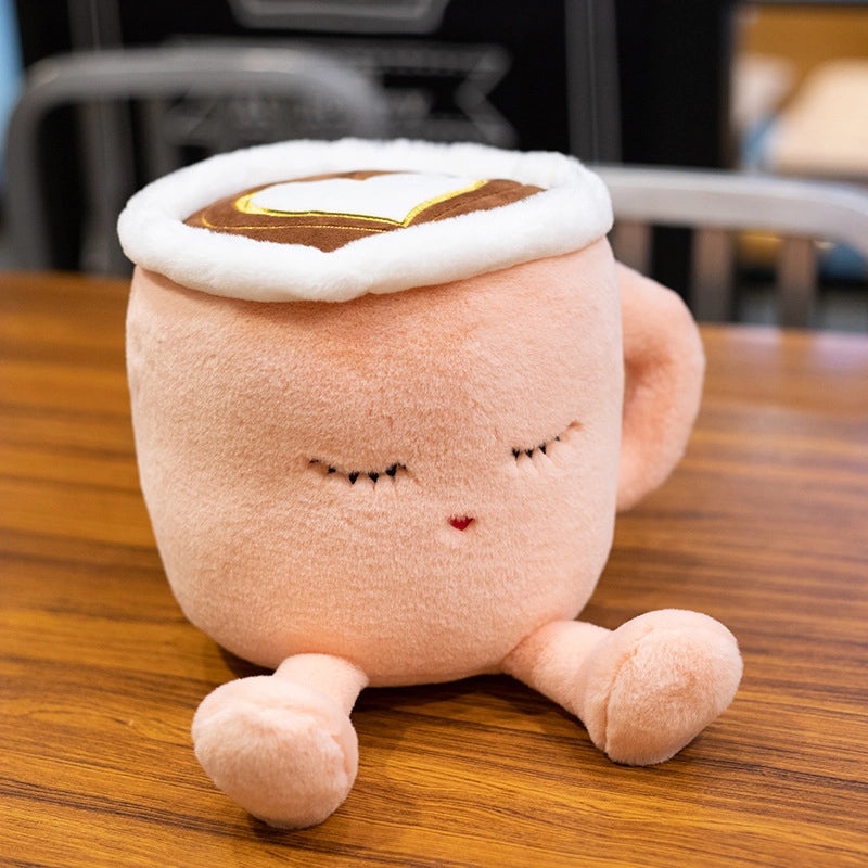 Adorable Girl Heart Pink Cherry Blossom Japanese Matcha Latte Coffee Cup Doll Creative Food Toy | Kids Toys & Collectibles